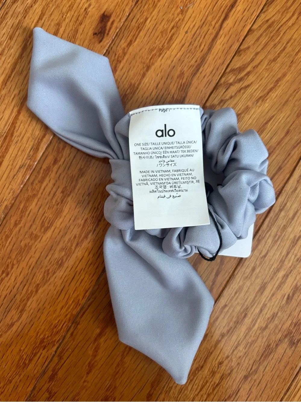 ALO Yoga Airlift Rhythm Scrunchie - Winter Frost